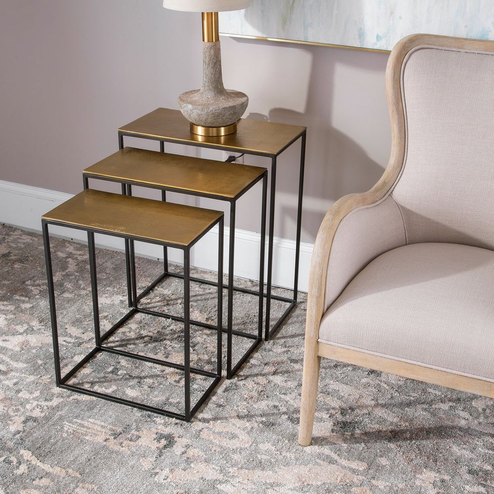 Coreene Nesting Tables S/3