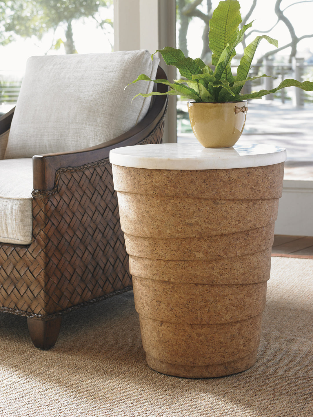 Kendari Round Accent Table