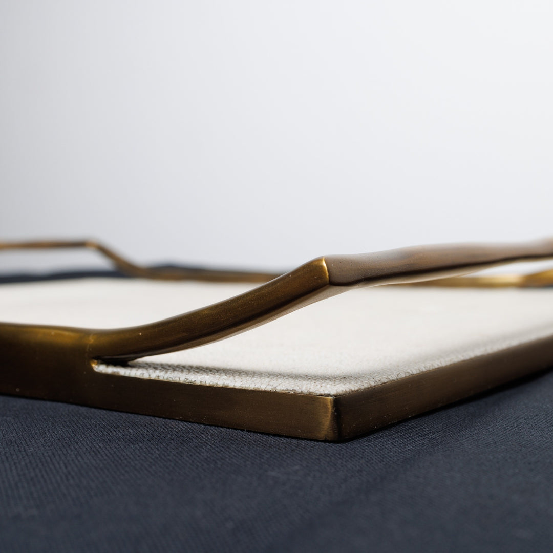 Melting Tray In Natural Shagreen